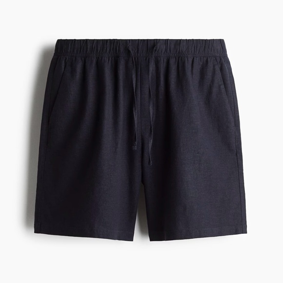 H&M Relaxed Fit Linen Blend Shorts Size XXL - Picture 1 of 9
